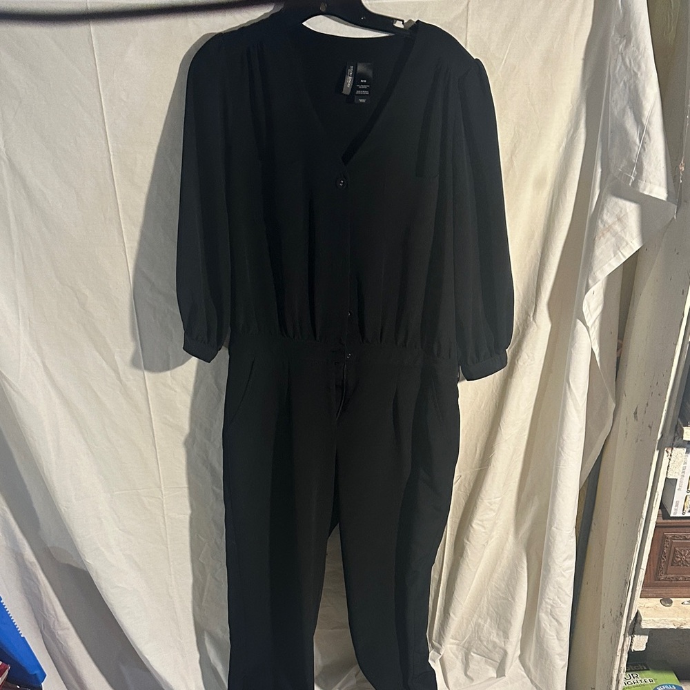 Bisou Bisou Classic Black Jumpsuit